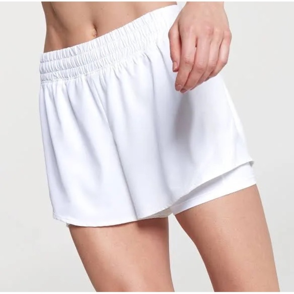 CALIA Women's Mid‎ Rise Infinity Run 2 in 1 Short Sz L NWT